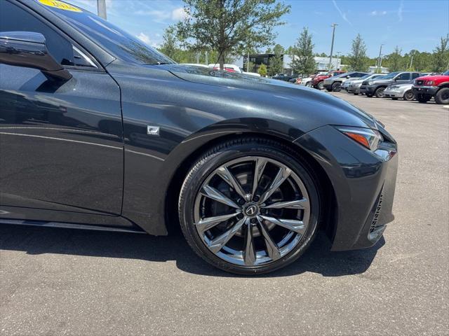 used 2024 Lexus IS 350 car, priced at $45,300