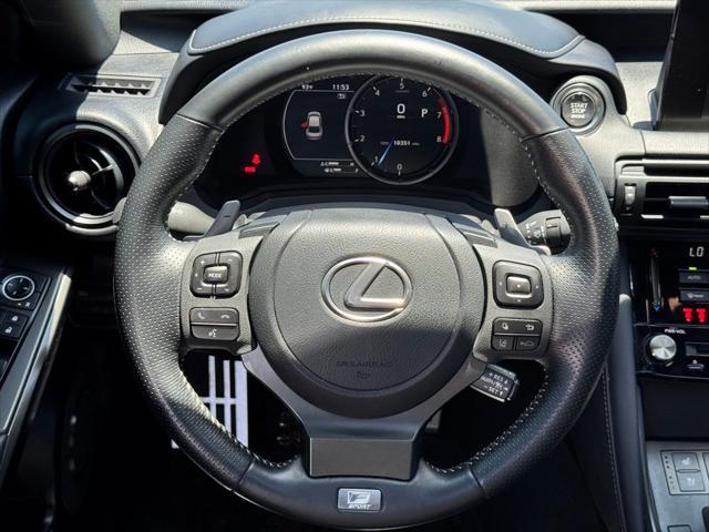 used 2024 Lexus IS 350 car, priced at $45,300