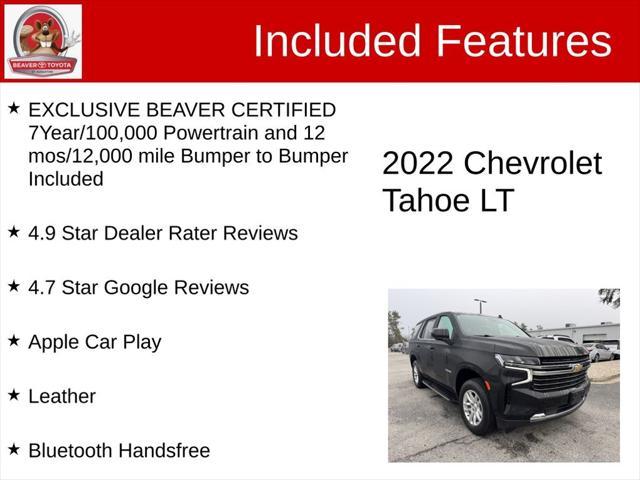 used 2022 Chevrolet Tahoe car, priced at $49,500