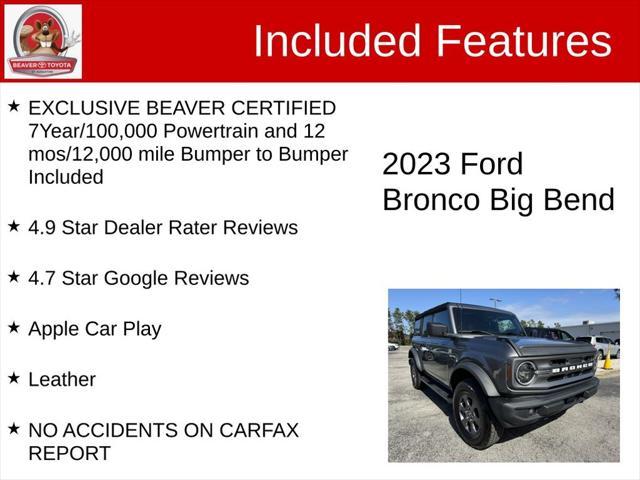 used 2023 Ford Bronco car, priced at $37,600