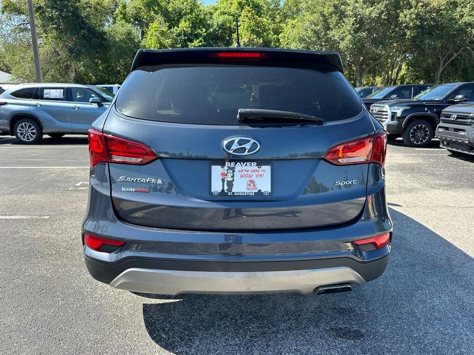 used 2018 Hyundai Santa Fe Sport car, priced at $13,355