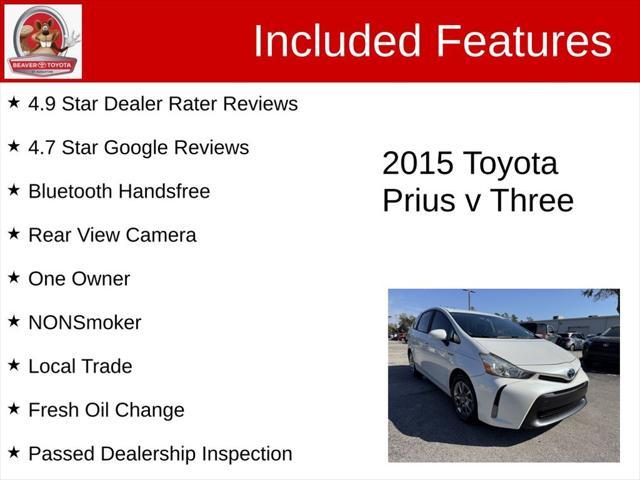 used 2015 Toyota Prius v car, priced at $17,600