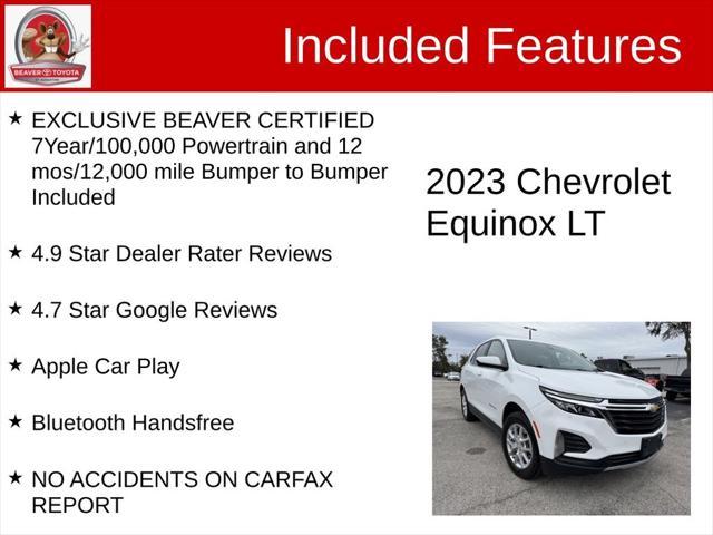 used 2023 Chevrolet Equinox car, priced at $23,900