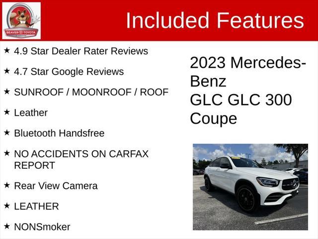 used 2023 Mercedes-Benz GLC 300 car, priced at $46,800