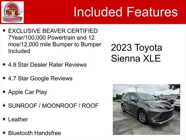 used 2023 Toyota Sienna car, priced at $45,300