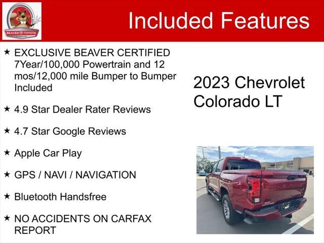 used 2023 Chevrolet Colorado car, priced at $30,500