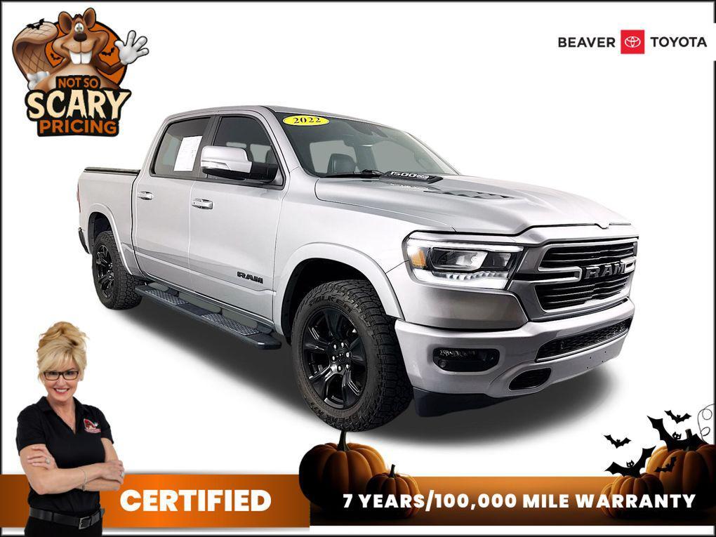 used 2022 Ram 1500 car, priced at $37,200