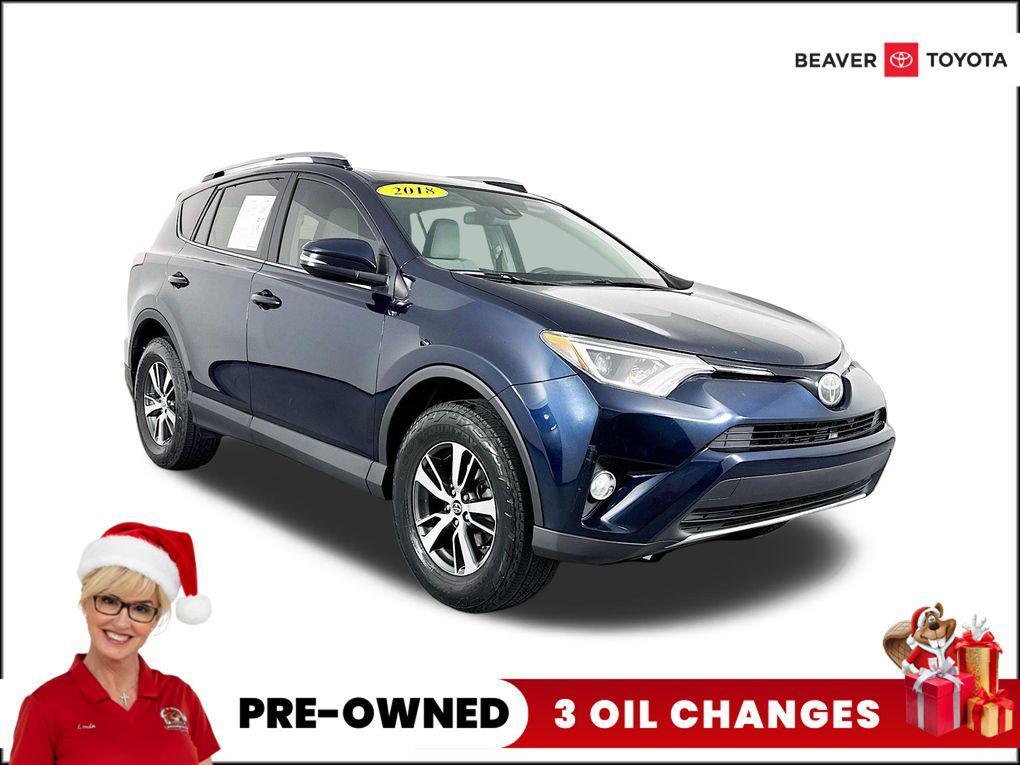 used 2018 Toyota RAV4 car, priced at $17,200