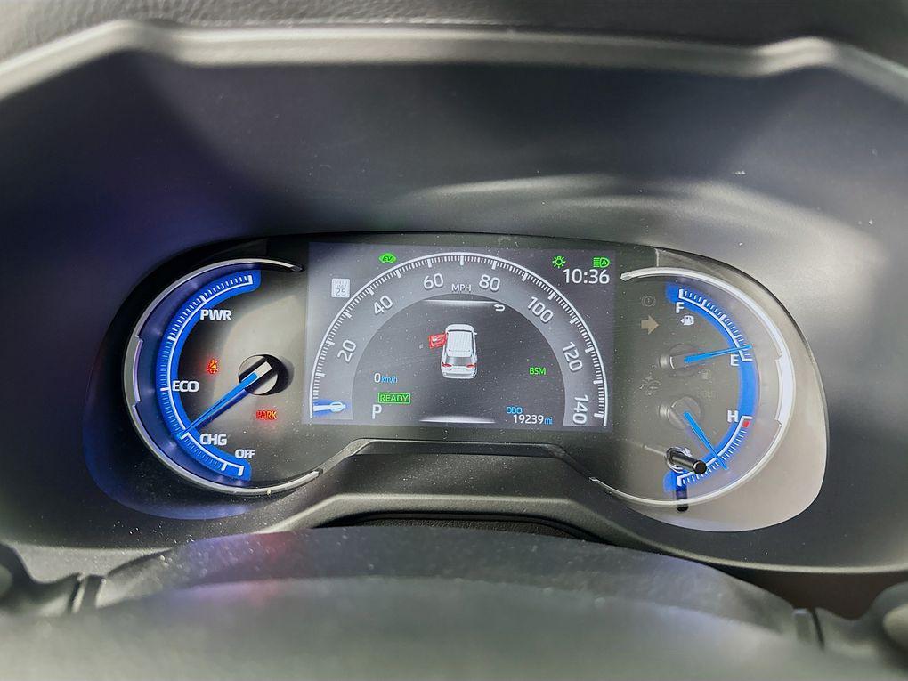 used 2023 Toyota RAV4 Hybrid car, priced at $34,900