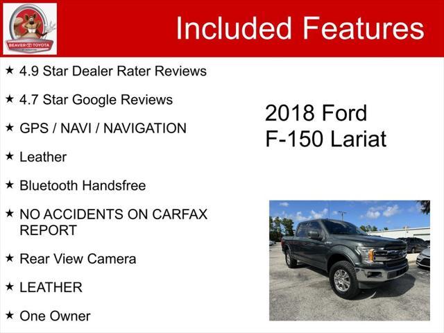 used 2018 Ford F-150 car, priced at $32,000