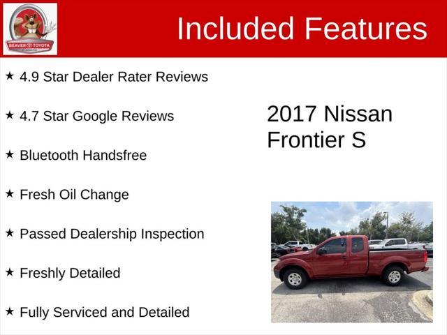 used 2017 Nissan Frontier car, priced at $16,000