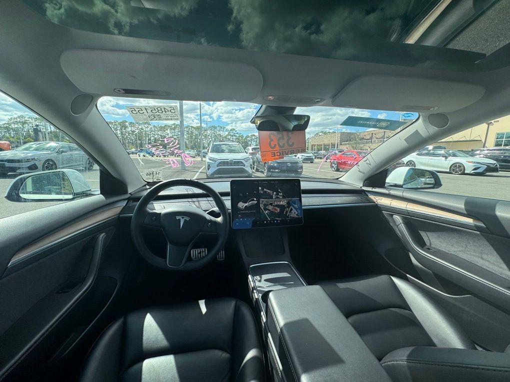 used 2022 Tesla Model 3 car, priced at $27,000