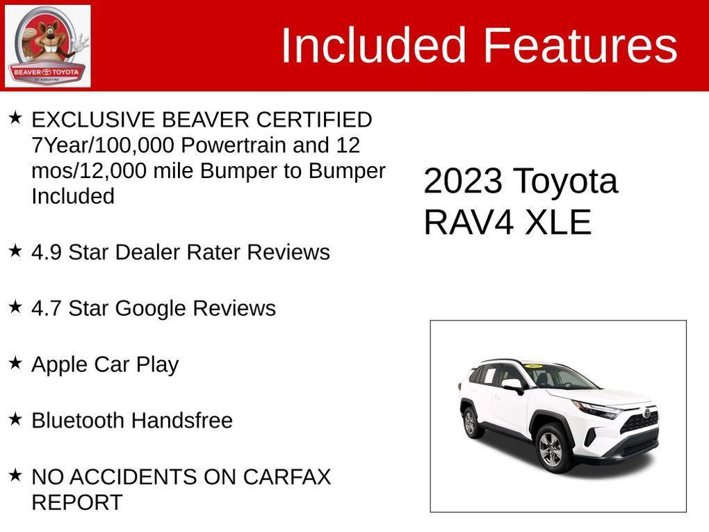 used 2023 Toyota RAV4 car, priced at $28,300