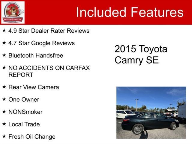 used 2015 Toyota Camry car, priced at $13,600