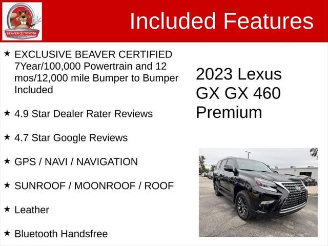 used 2023 Lexus GX 460 car, priced at $63,000