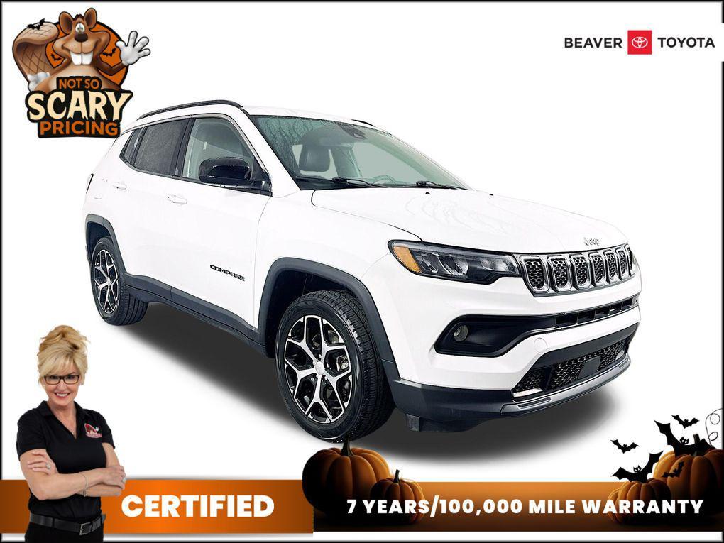 used 2024 Jeep Compass car, priced at $21,300