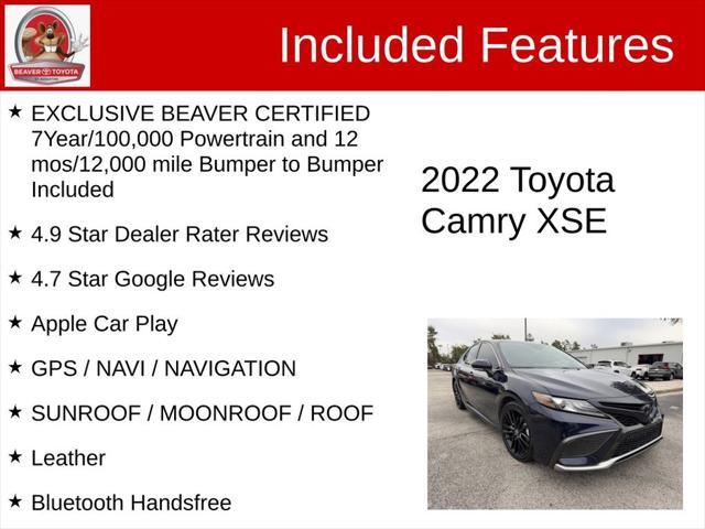 used 2022 Toyota Camry car, priced at $25,800