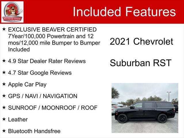 used 2021 Chevrolet Suburban car, priced at $48,000