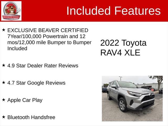 used 2022 Toyota RAV4 car, priced at $26,200