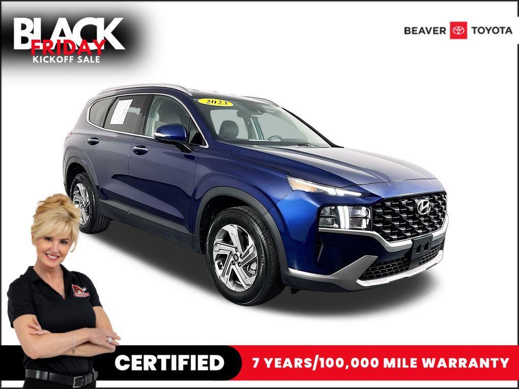 used 2023 Hyundai Santa Fe car, priced at $19,900