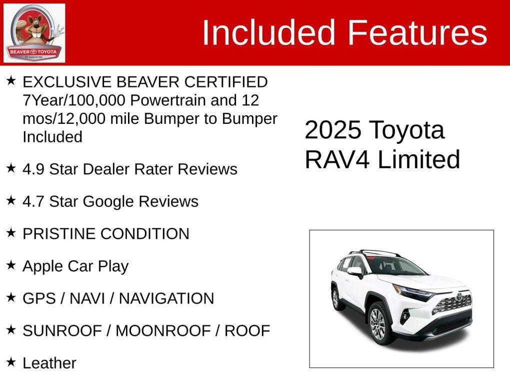 used 2025 Toyota RAV4 car, priced at $39,900