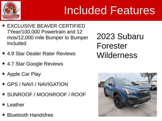 used 2023 Subaru Forester car, priced at $32,400