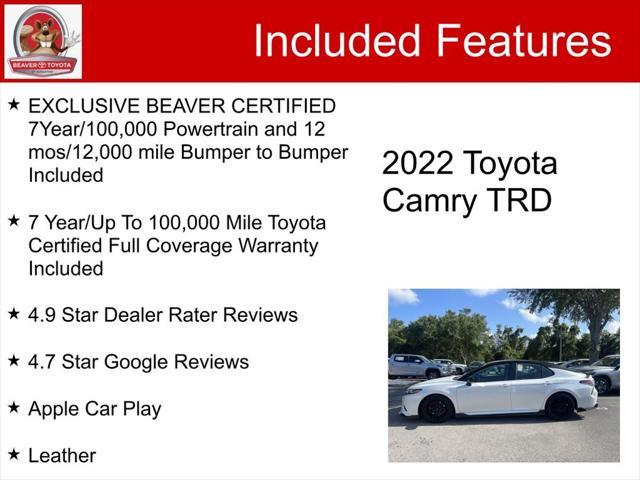used 2022 Toyota Camry car, priced at $34,700
