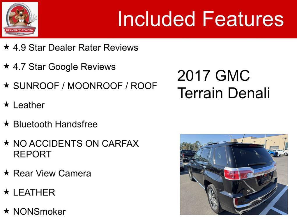 used 2017 GMC Terrain car, priced at $13,500