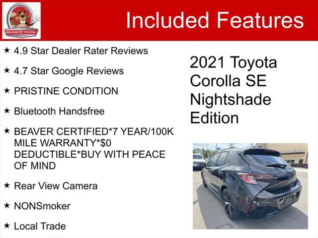 used 2021 Toyota Corolla car, priced at $21,550