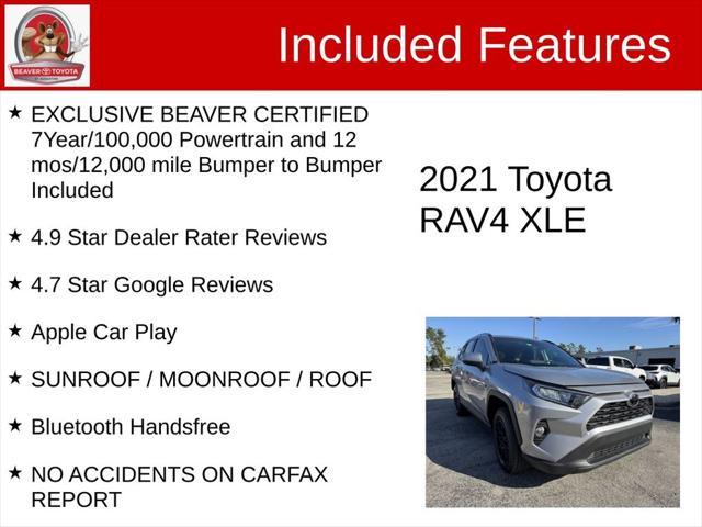 used 2021 Toyota RAV4 car, priced at $25,900