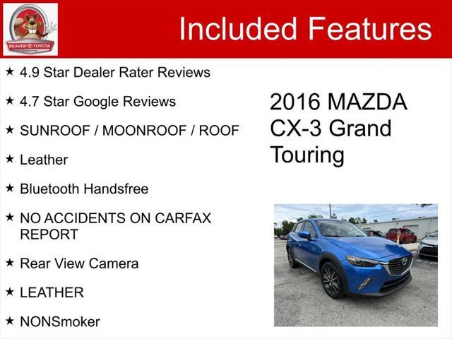 used 2016 Mazda CX-3 car, priced at $15,900