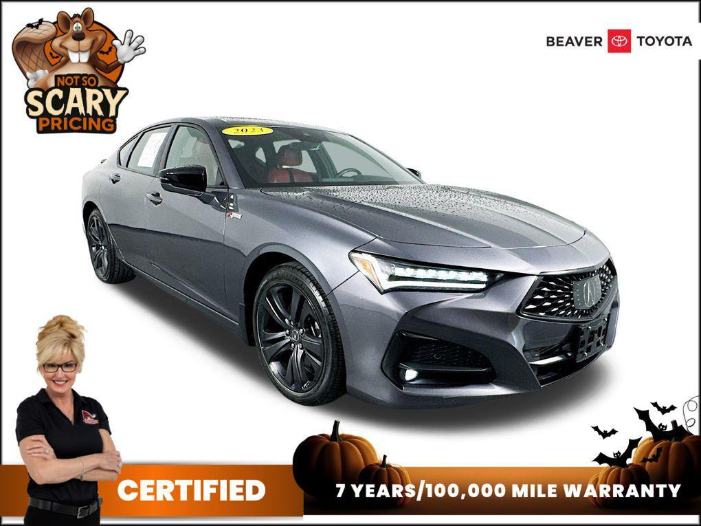 used 2023 Acura TLX car, priced at $36,500