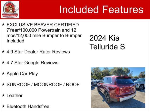 used 2024 Kia Telluride car, priced at $36,900