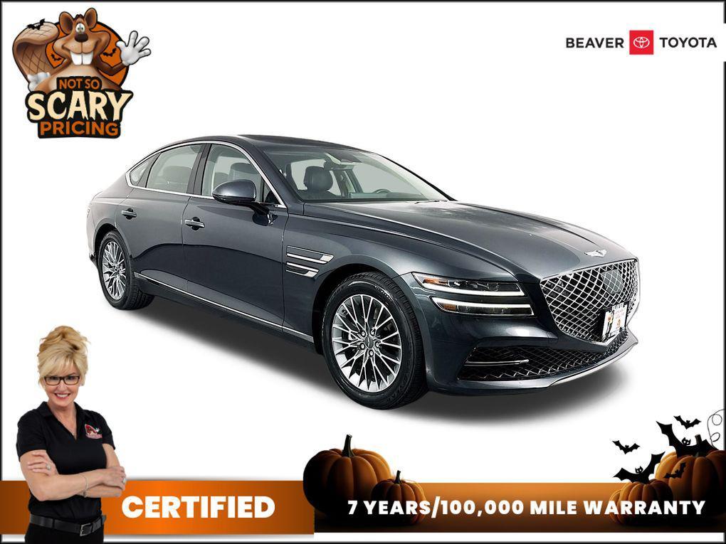 used 2023 Genesis G80 car, priced at $31,892