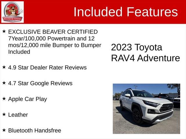 used 2023 Toyota RAV4 car, priced at $33,700