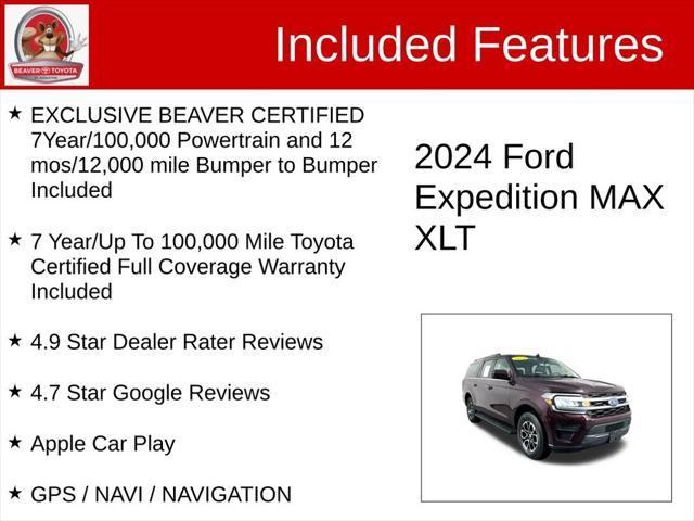 used 2024 Ford Expedition Max car, priced at $49,100