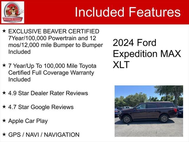 used 2024 Ford Expedition Max car, priced at $50,600