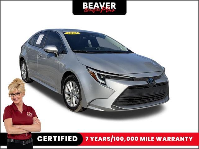 used 2023 Toyota Corolla Hybrid car, priced at $23,600