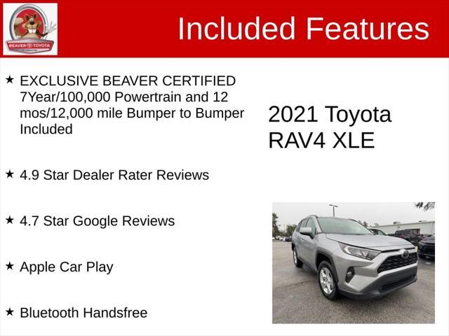 used 2021 Toyota RAV4 car, priced at $24,000