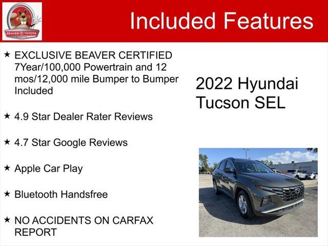 used 2022 Hyundai Tucson car, priced at $22,400