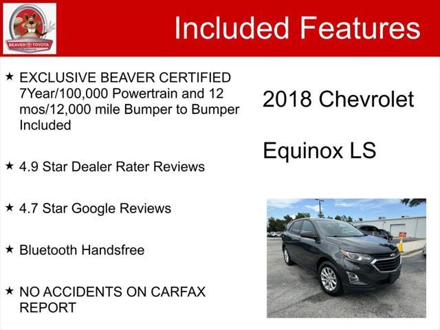 used 2018 Chevrolet Equinox car, priced at $16,400