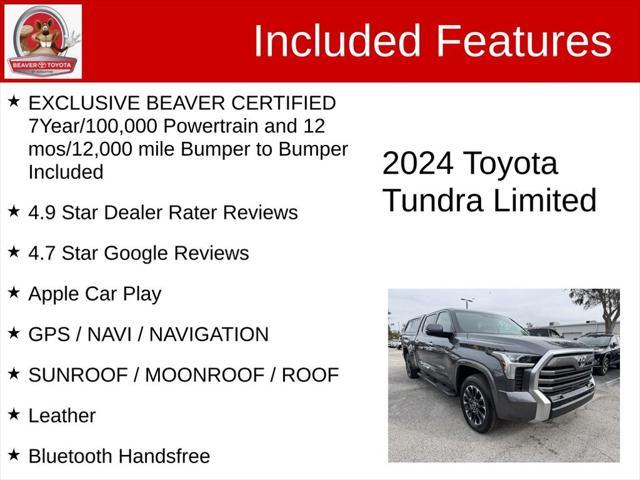 used 2024 Toyota Tundra car, priced at $57,900