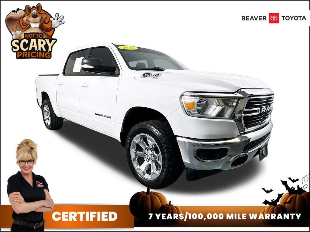 used 2021 Ram 1500 car, priced at $29,600
