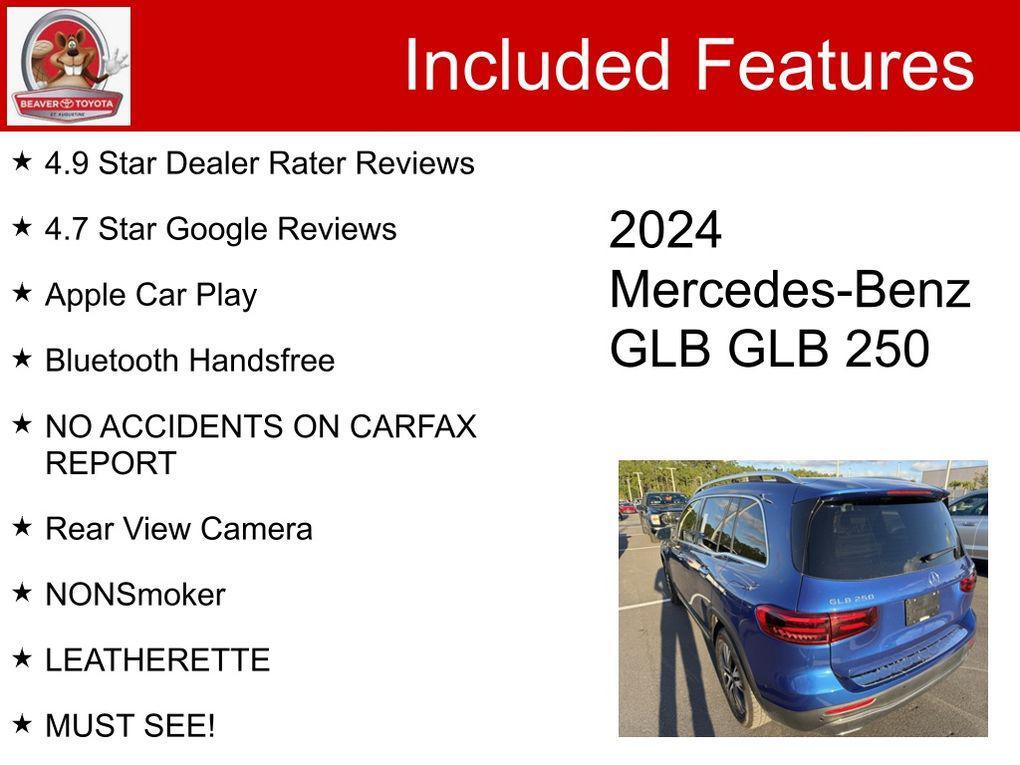 used 2024 Mercedes-Benz GLB 250 car, priced at $35,700