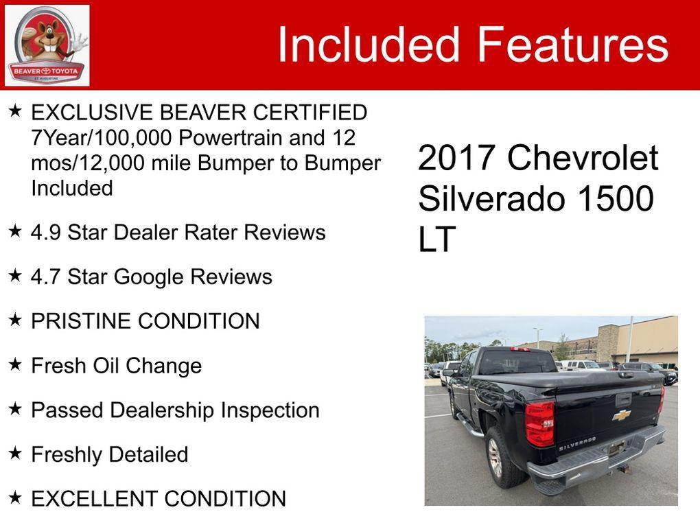 used 2017 Chevrolet Silverado 1500 car, priced at $18,900