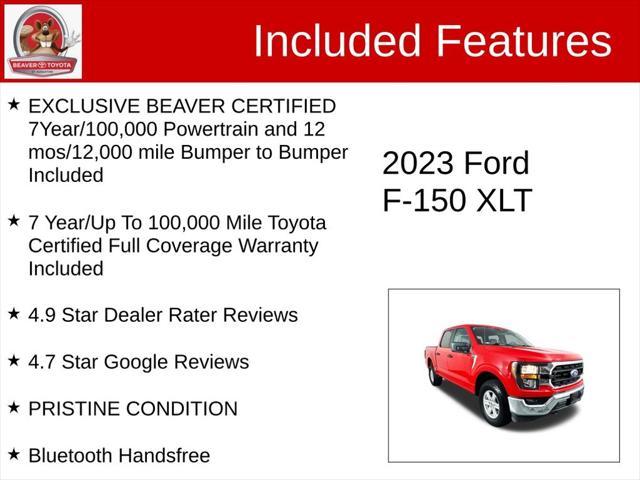 used 2023 Ford F-150 car, priced at $42,500