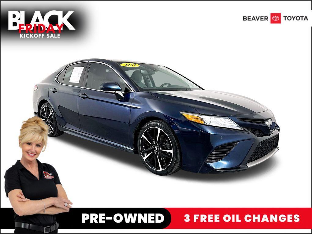 used 2018 Toyota Camry car, priced at $23,900