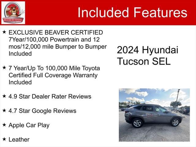 used 2024 Hyundai Tucson car, priced at $28,700