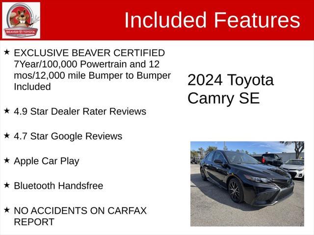 used 2024 Toyota Camry car, priced at $26,600