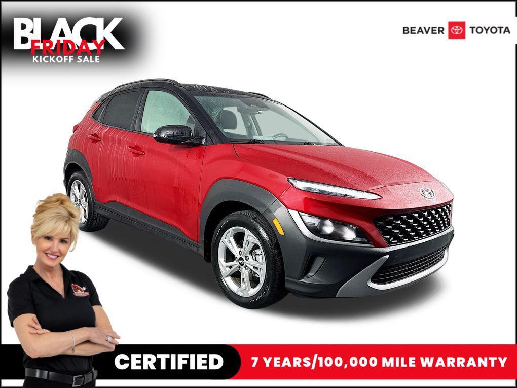 used 2022 Hyundai Kona car, priced at $18,500